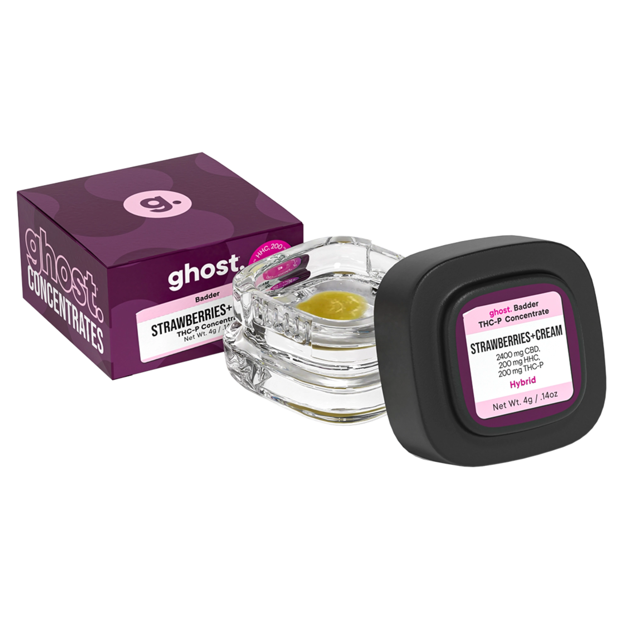 Strawberries & Cream THCp Badder Concentrate