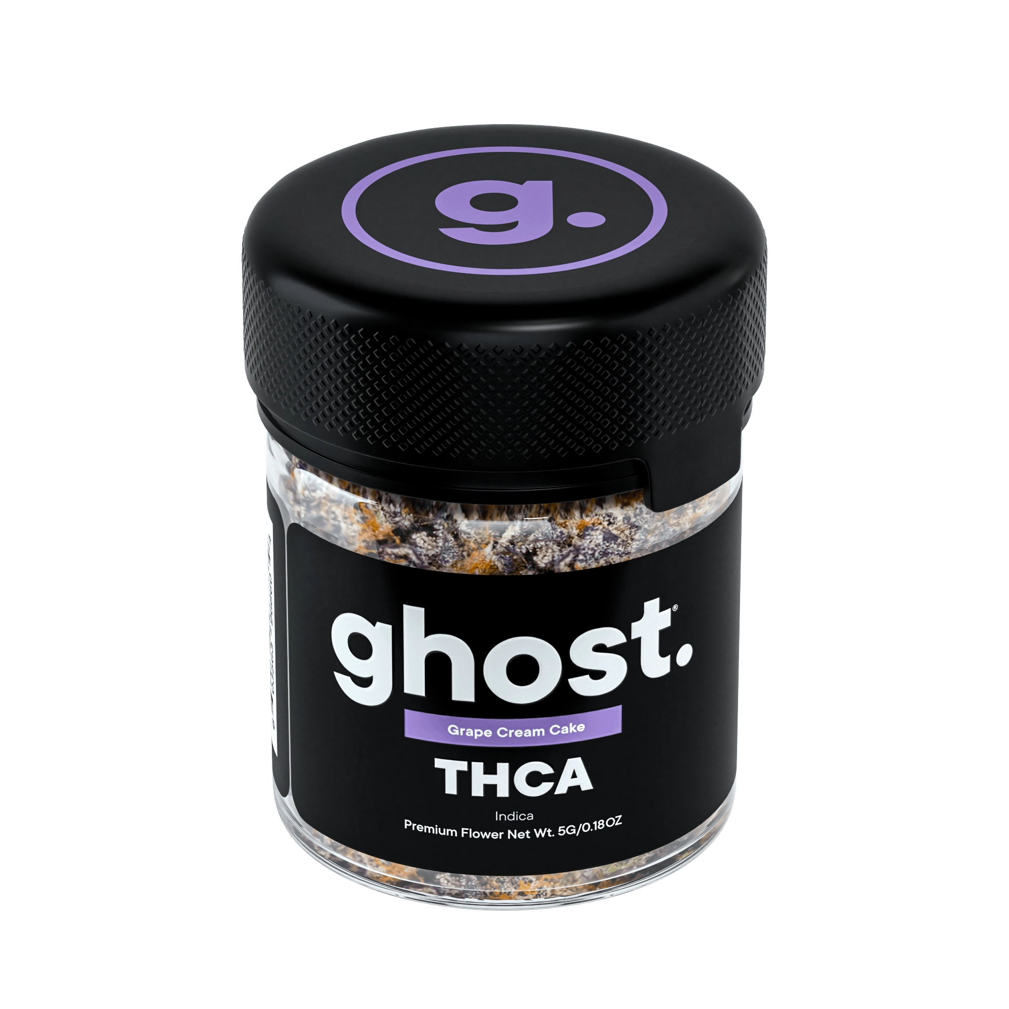 THCa Flower Indica Strain Grape Cream Cake