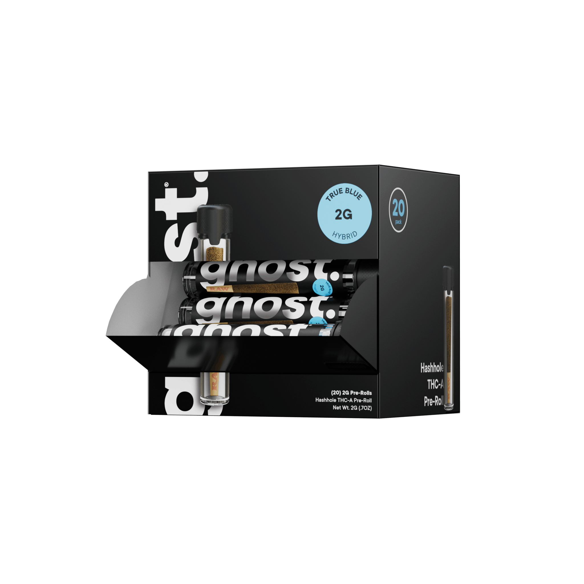True Blue 2G Hashhole -  Hybrid