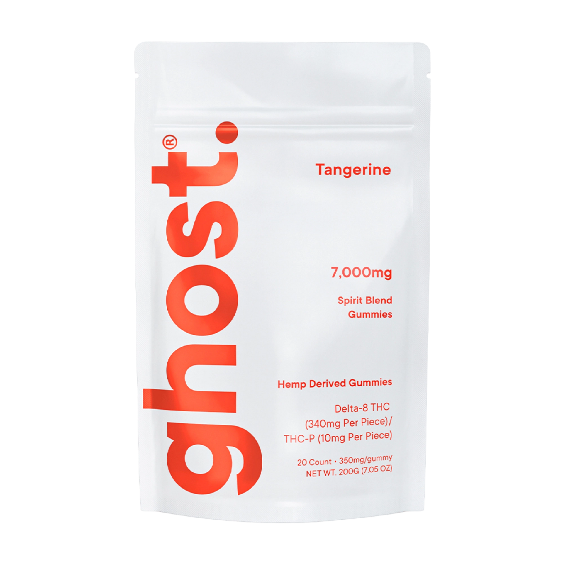 Tangerine Spirit Blend THCp Gummies 7000mg