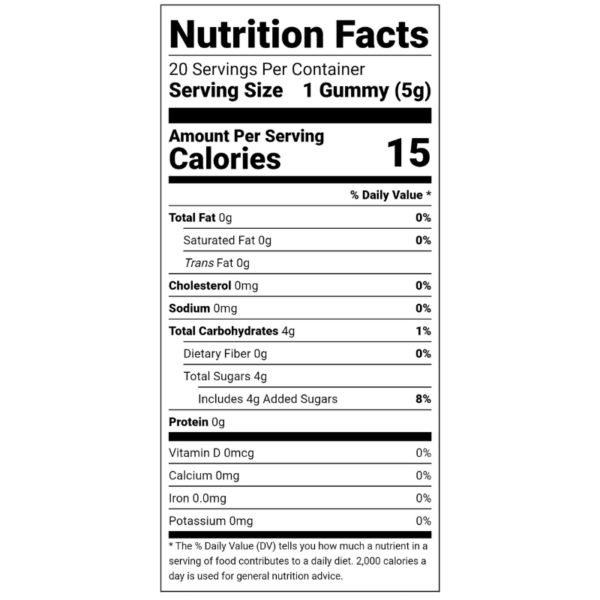 Cherry Berry Cemetary Nutrition Facts