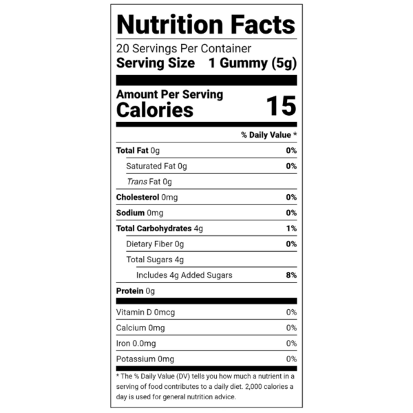 Grape Ghoul Nutrition Facts